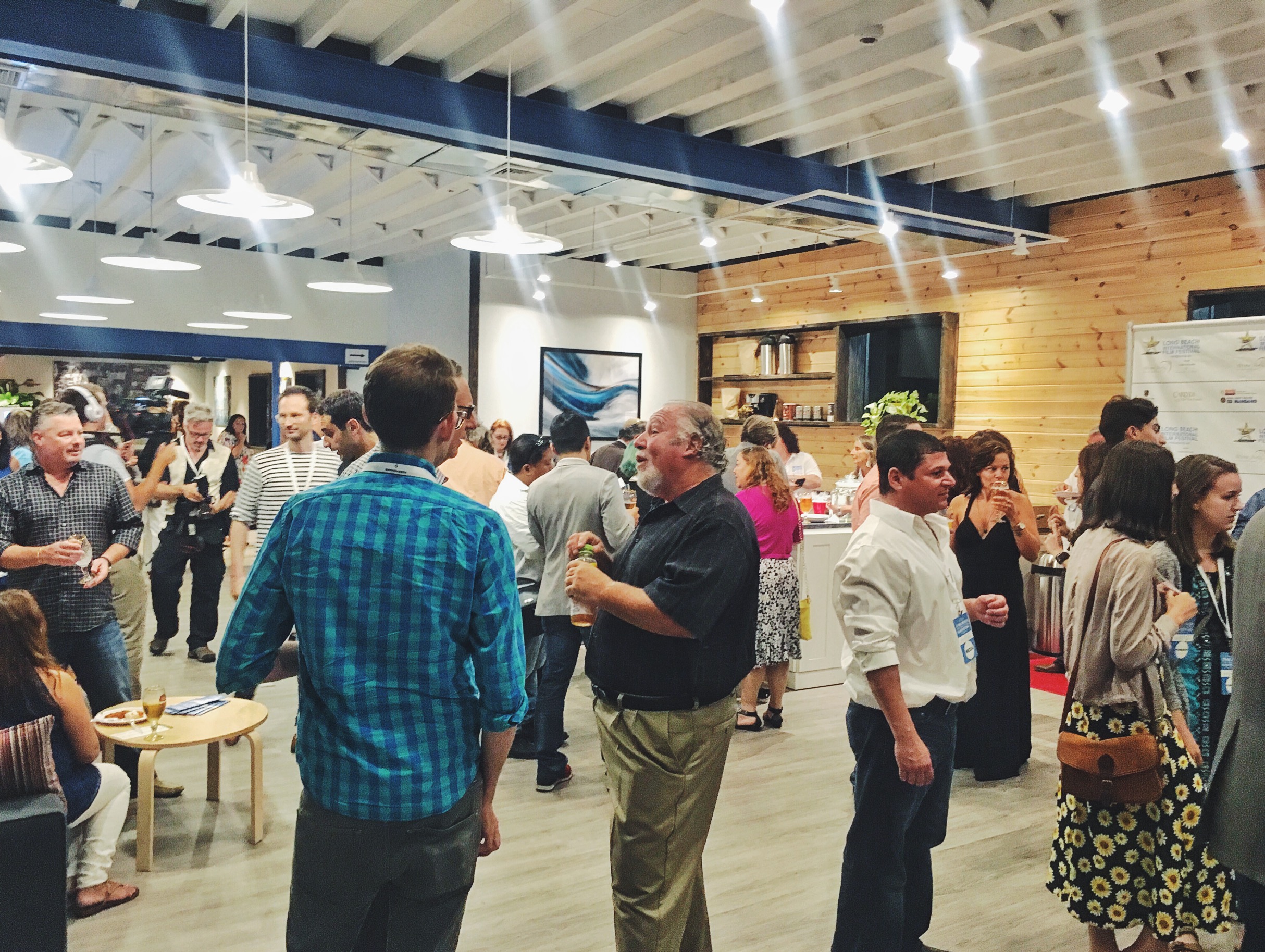 Professional networking event at Bridgeworks